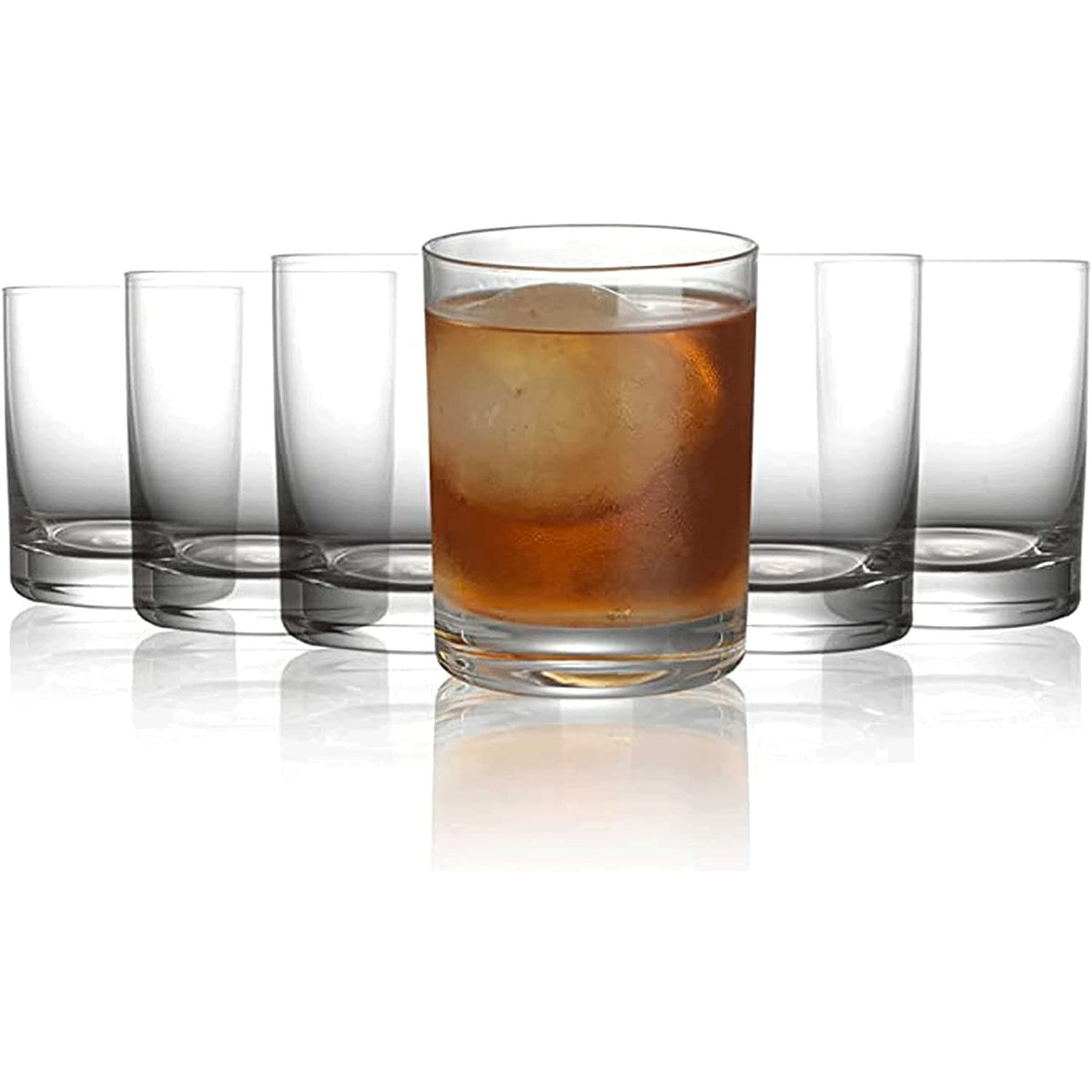 Craft Cocktail Set of 2 Double Old Fashioned Whiskey Glasses with