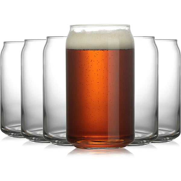 BaveL Large Beer glasses,20 oz Can Shaped Beer Glasses Set of 4,Elegant  Shaped Drinking Glasses is I…See more BaveL Large Beer glasses,20 oz Can